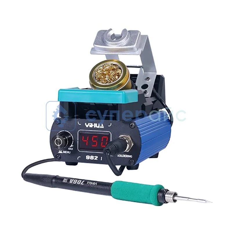 Контактная паяльная станция YIHUA 982-I (С210+C245) фото 4
