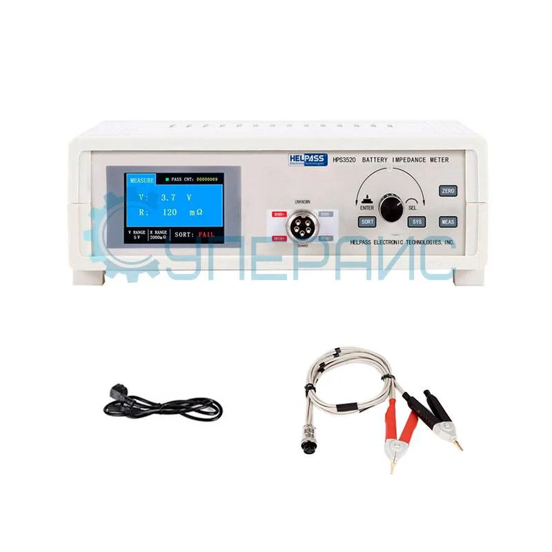 Тестер внутреннего сопротивления аккумуляторов HELPASS HPS3520 фото 4