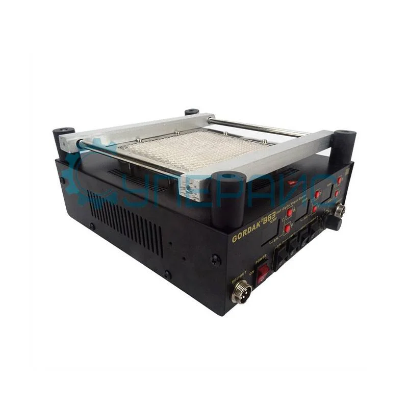 Паяльная станция GORDAK 863 3 в 1 фото 1