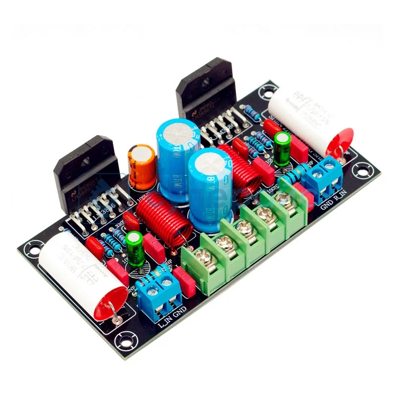 Набор для сборки усилителя звука с чипом LM3886 фото 1