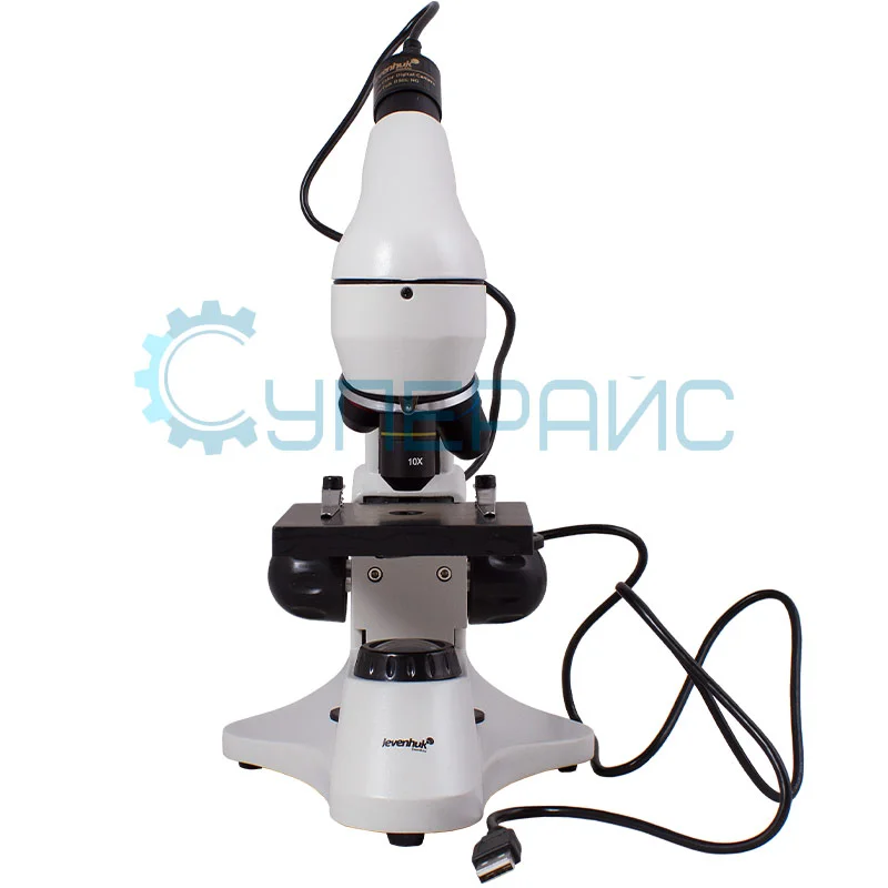 Микроскоп Levenhuk Rainbow D50L PLUS, 2 Мп, Moonstone\Лунный камень фото 2