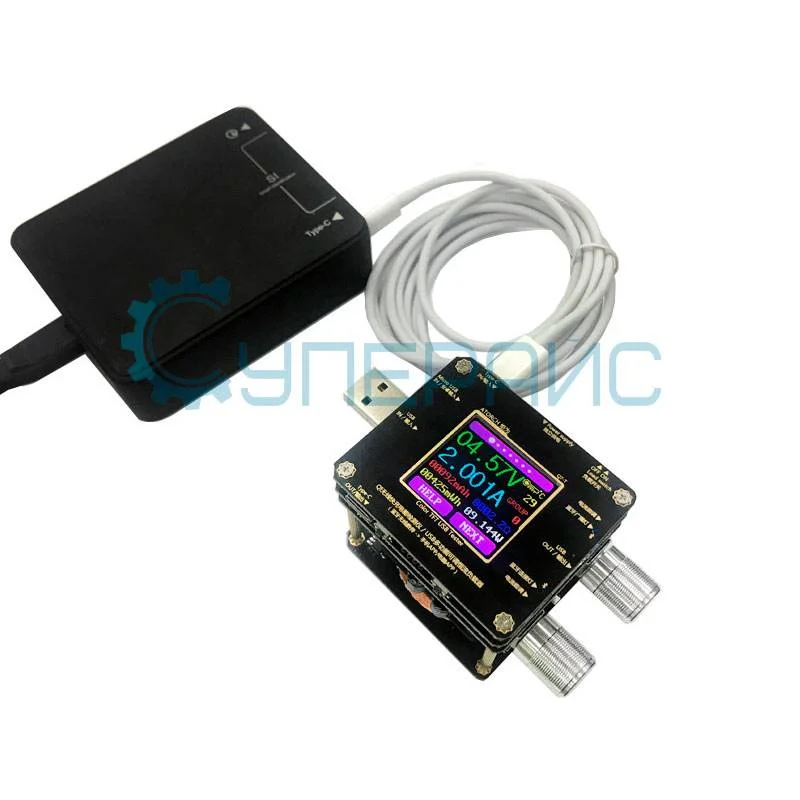 USB тестер с нагрузкой Juwei Atorch Q7-T фото 3