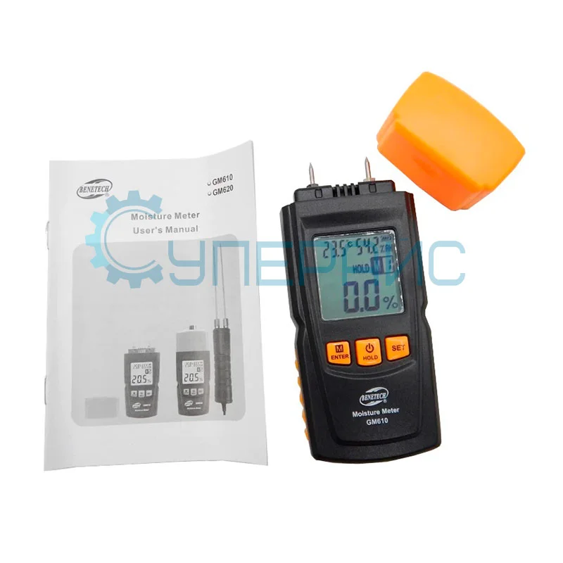 Измеритель влажности древесины Benetech GM610 фото 5
