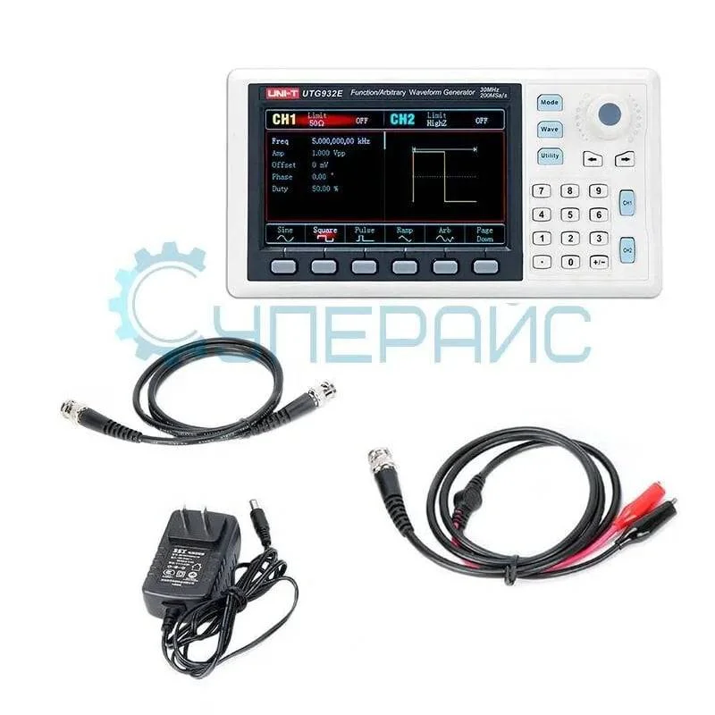 Функциональный генератор сигналов произвольной формы UNI-T UTG932E фото 6