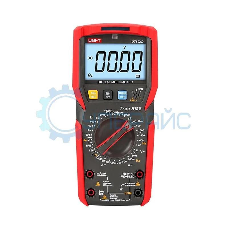 Портативный мультиметр AC/DC UNI-T UT89XD фото 1