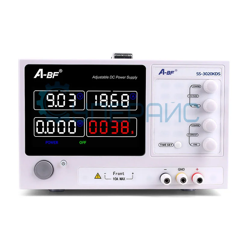 Лабораторный источник питания A-BF SS-3020KDS (30В, 20А) фото 2