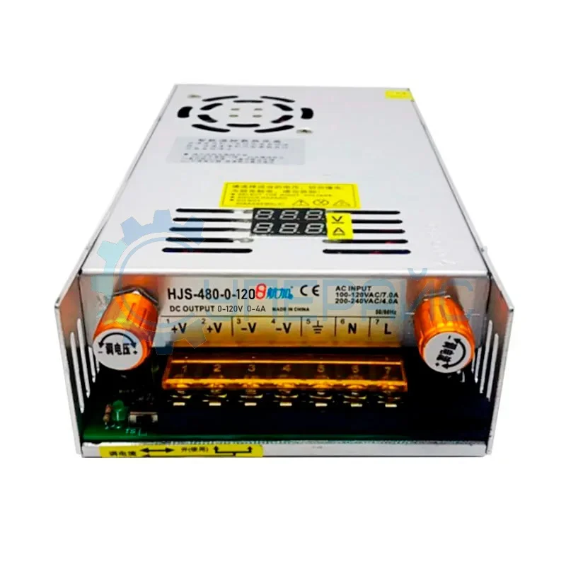 Блок питания Hangjiasheng HJS-480-0-120 (120В, 4А) с дисплеем фото 1