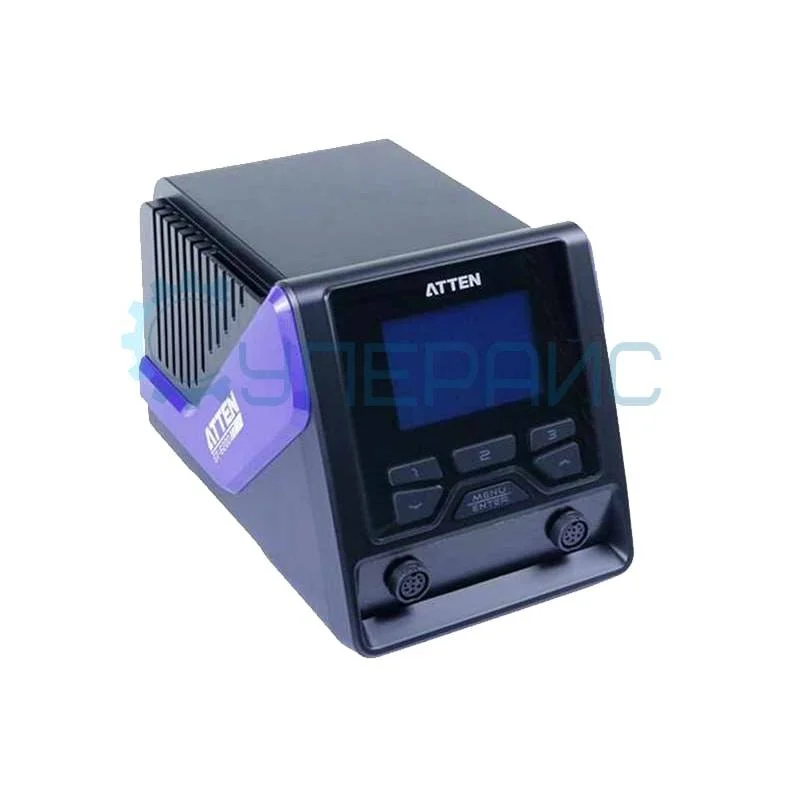 Двухканальная паяльная станция ATTEN GT-6200 с термопинцетом фото 1