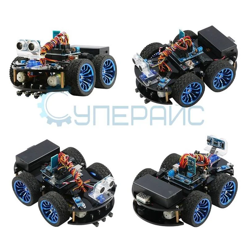 Конструктор для сборки робота Keywish Hummer-bot с контроллером, совместимым со средой Arduino фото 4