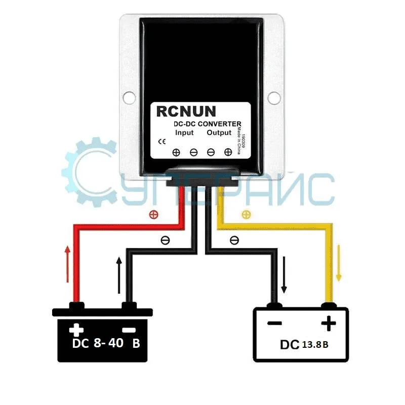 Buck-Boost модуль RCNUN WG8-40S13R810 (RC8-40S13R810) фото 6