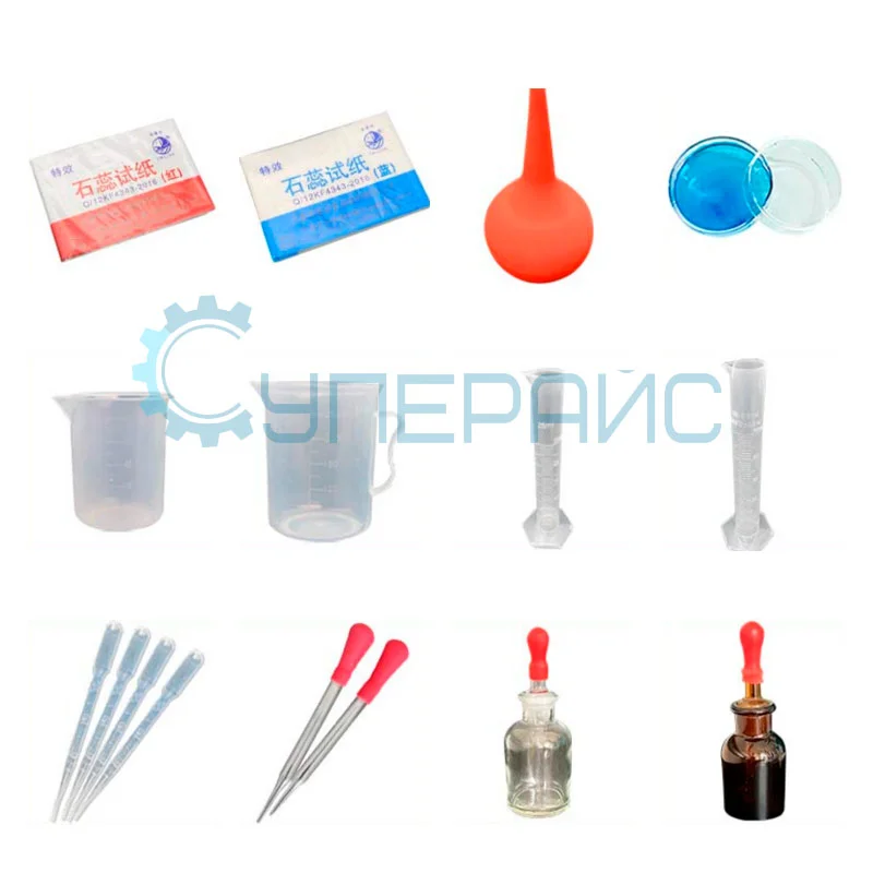 Биологическая микролаборатория с микроскопом 1600X и микропрепаратами фото 6