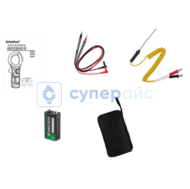 Токовые клещи-мультиметр HoldPeak HP-860N фото 3