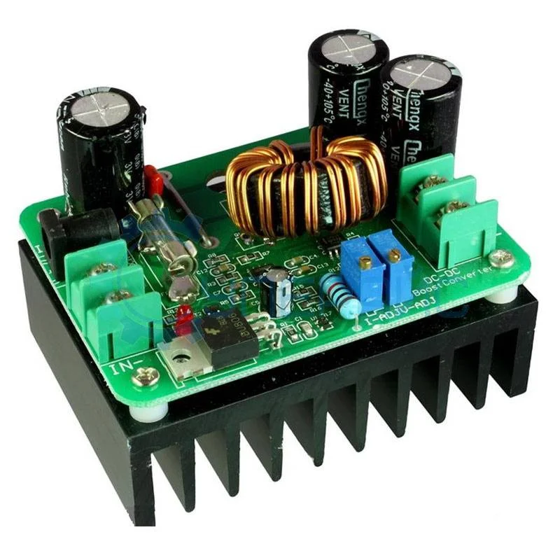 DC-DC повышающий конвертер 600 Вт фото 1