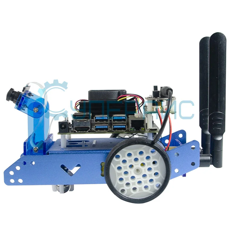 Робот-машина Xiao-r JetBot AI с платой Jetson Nano фото 1