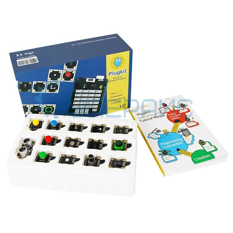 Базовый набор датчиков Yahboom Plugkit Connected Sensor Kit для Arduino проектов фото 2