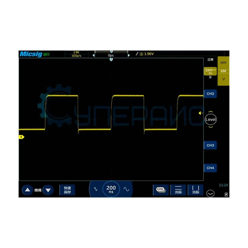 Четырехканальный планшетный осциллограф Micsig STO1104C Plus фото 16