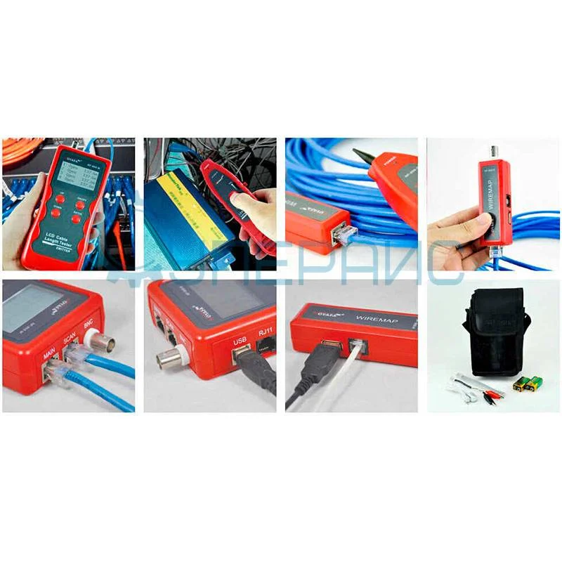 Многофункциональный кабельный тестер Noyafa NF-868 фото 7