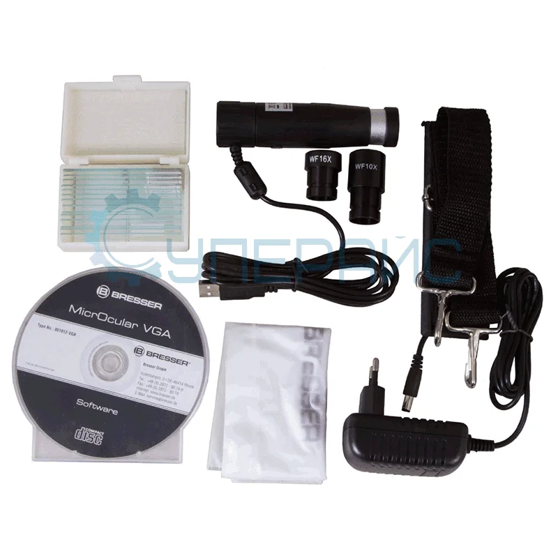 Микроскоп цифровой Bresser Erudit MO 20–1536x фото 13