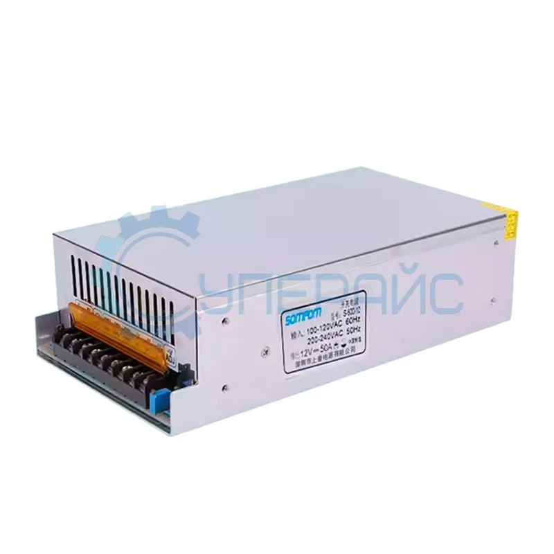 Импульсный источник питания SOMPOM S-600-12 (12 В, 50 А, 600 Вт) фото 1