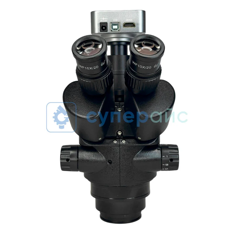 Микроскоп панкратический тринокулярный PHONEFIX SM003-1 фото 9