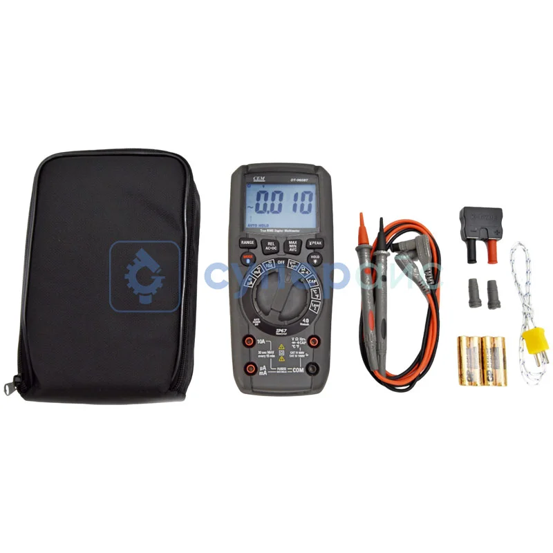 Профессиональный мультиметр CEM DT-965BT фото 3