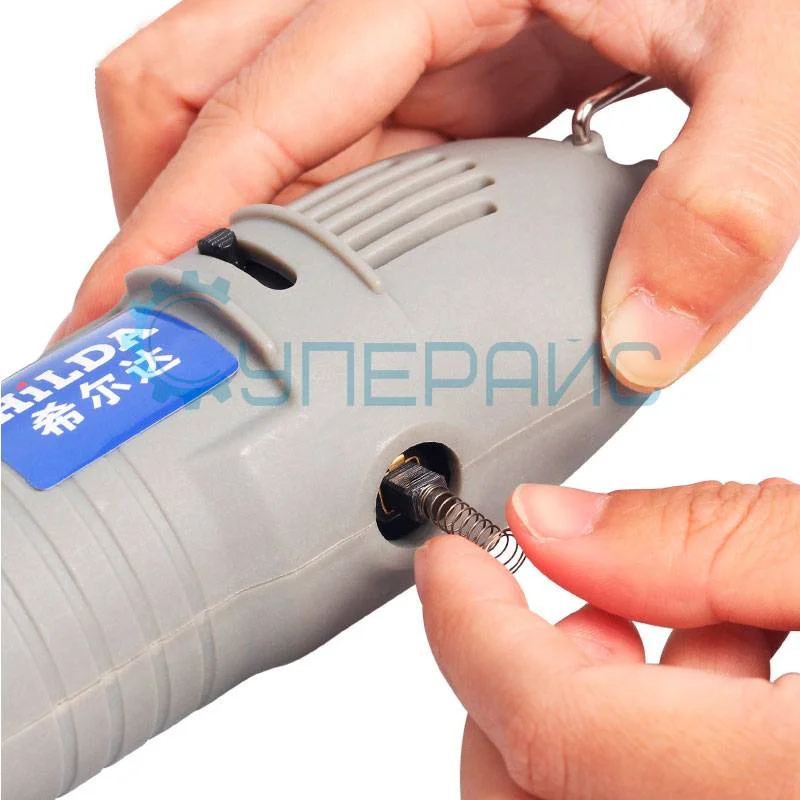 Электрическая гравировальная машинка HiLDA JD3323C фото 3