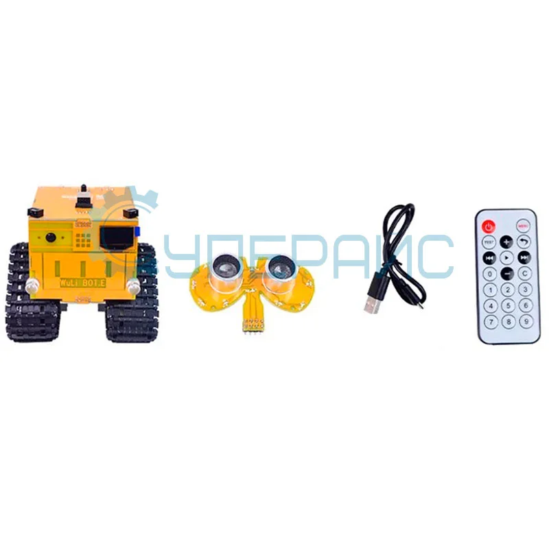 Робот-танк с камерой Xiao-r WuLiBot с контроллером, совместимым со средой Arduino фото 9
