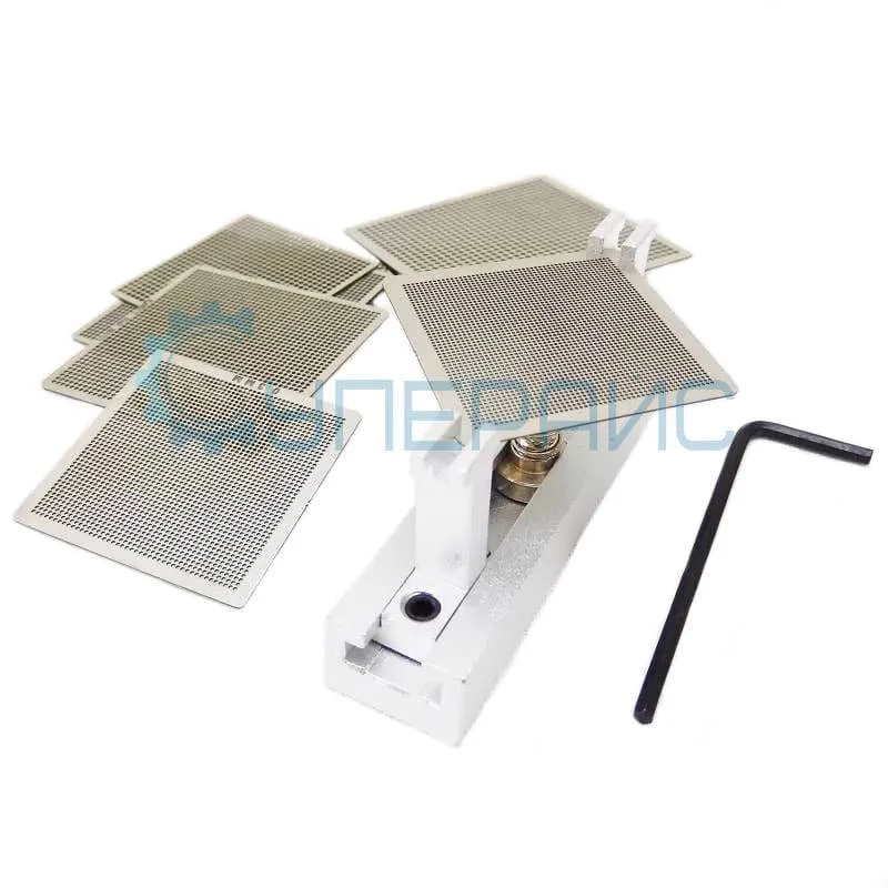 Держатель BGA трафаретов универсальный (станция для реболлинга BGA прямого нагрева) фото 2