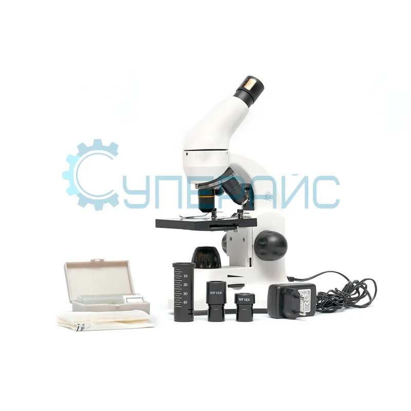 Учебный микроскоп Supereyes MyLab M15 с видеоокуляром 1.3 Мп и набором для опытов фото 23