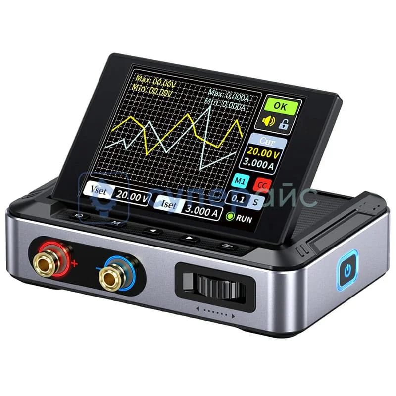 Цифровой источник питания FNIRSI DPS150 с адаптером питания фото 1