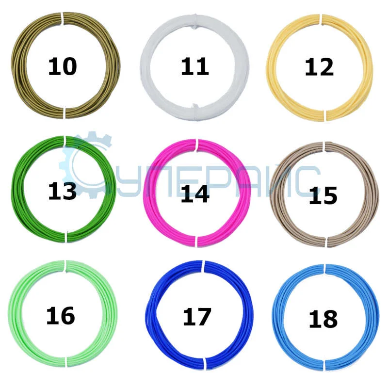 5 метров PCL пластика для 3D ручки фото 2