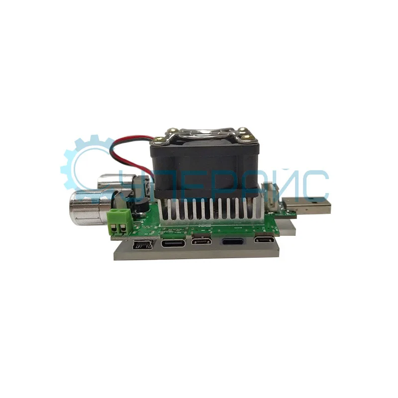 USB тестер с регулируемой нагрузкой JUWEI JW-D2LCDS-35W (J7-f) фото 1