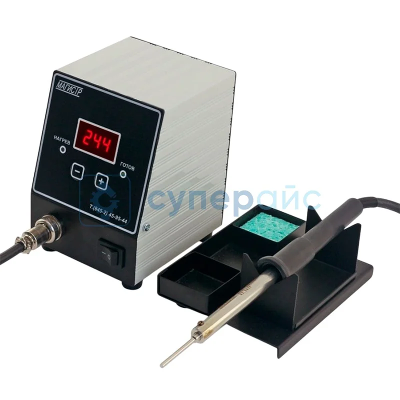 Одноканальная паяльная станция Магистр Ц20-К 90Вт 220В фото 1