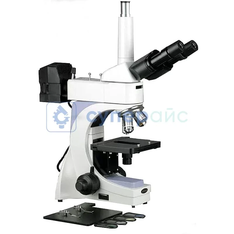 Настольный металлографический микроскоп AmScope ME400TB фото 1