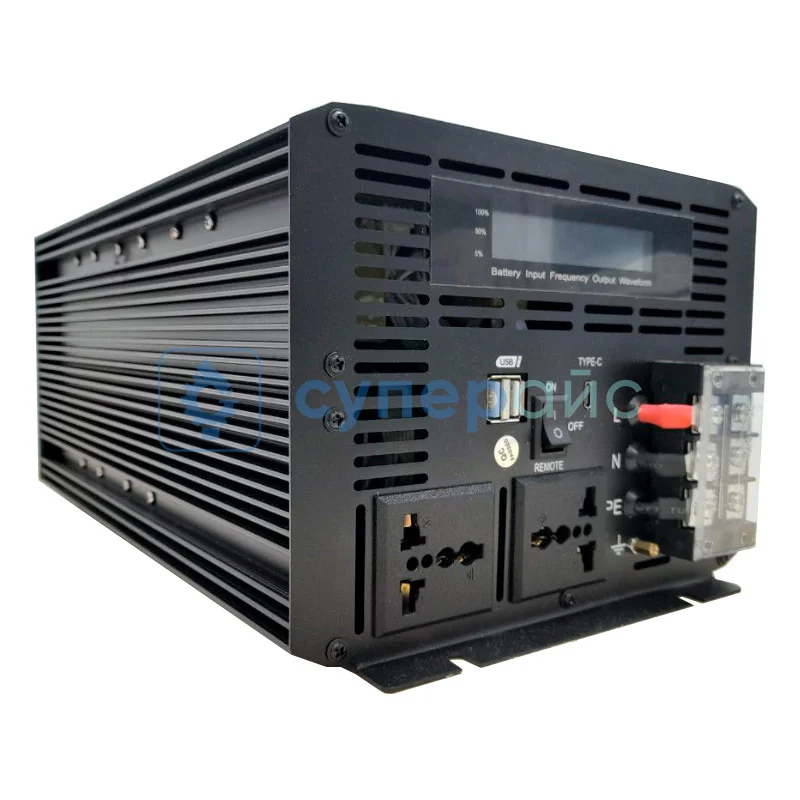Преобразователь DC-AC SUREDOM SFRD-5000W, 24В-220В, 5000 Вт фото 2