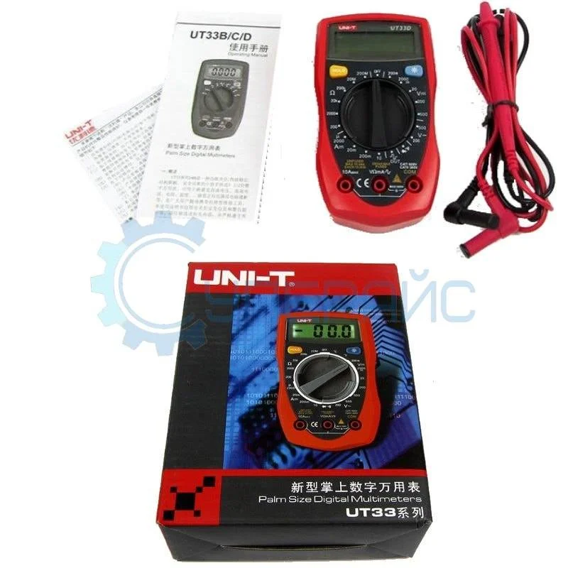 Мультиметр UNI-T UT33D фото 1