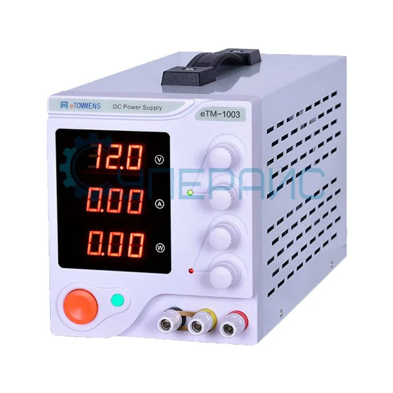 Стабилизированный блок питания eTOMMENS eTM-1003 (100В, 3А) фото 1