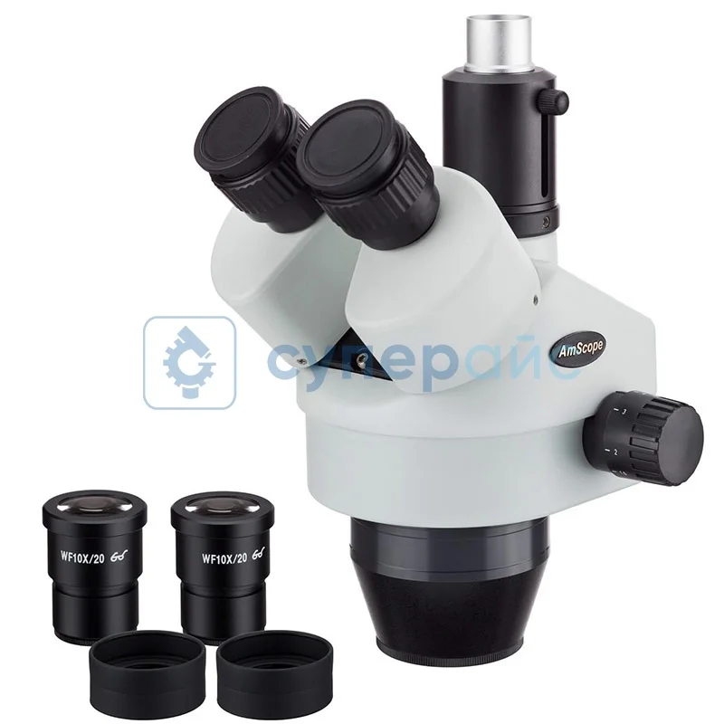 Оптическая головка для стереомикроскопа AmScope SM745T фото 1