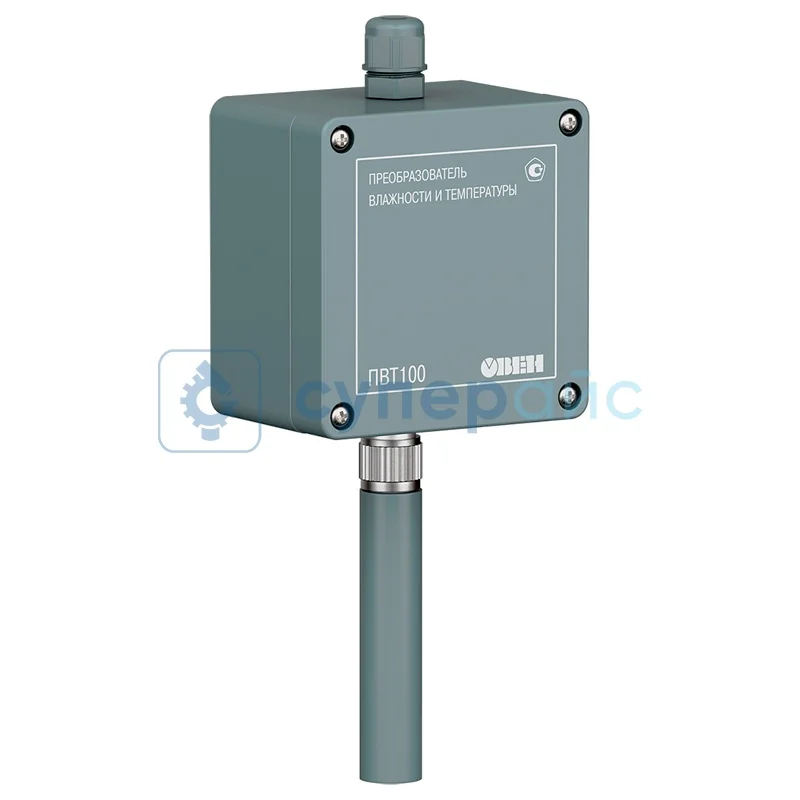 Датчик температуры и влажности воздуха Овен ПВТ100-Н4.2.И фото 1