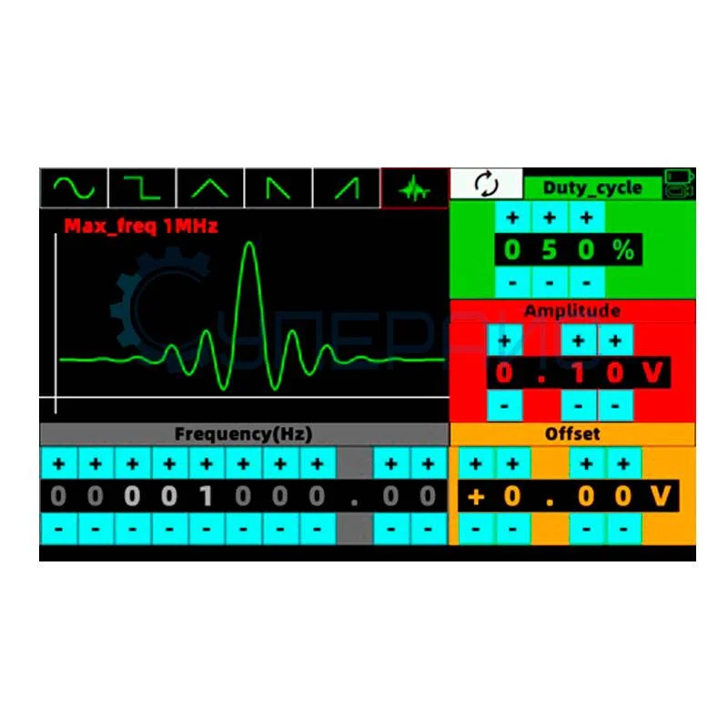 Двухканальный осциллограф с генератором сигналов JINHAN SMTO1002S фото 11