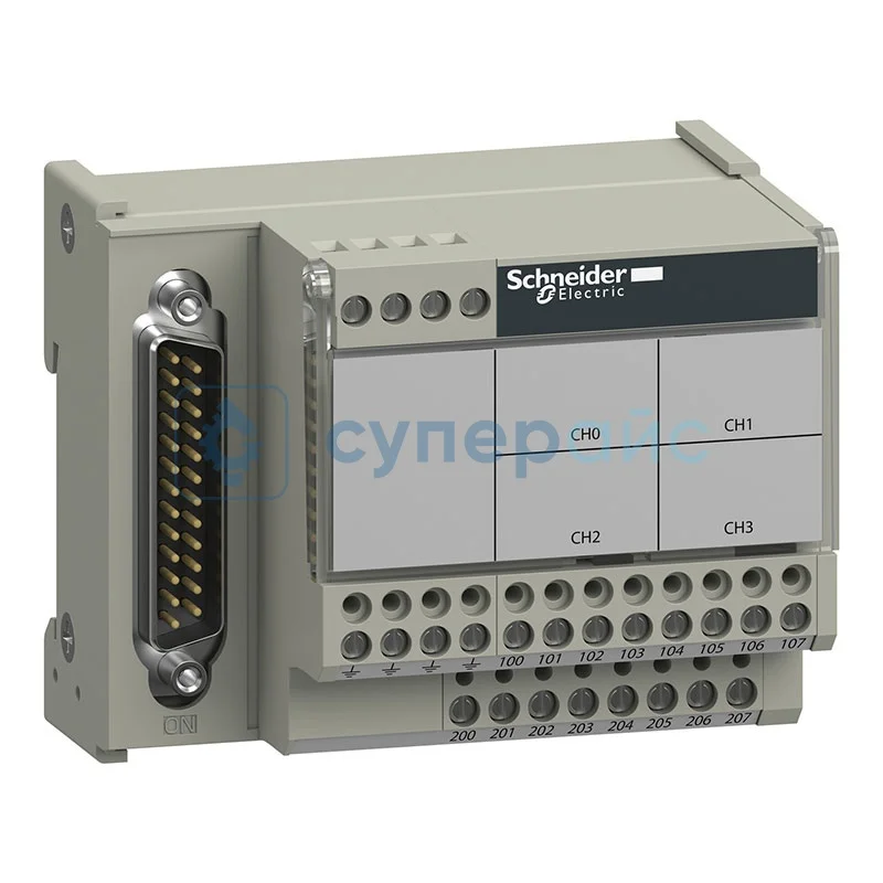 Блок для подключения ввода Schneider Electric ABE7CPA412 фото 1
