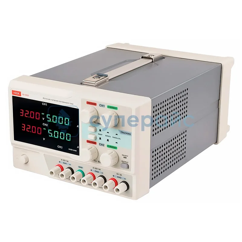 Трехканальный блок питания RGK PS-3325 фото 1