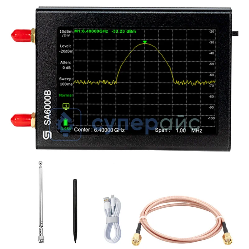 Анализатор спектра Gaoshun Technology SA-6000B (комбинированный) фото 1