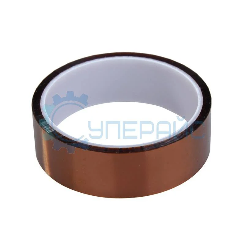 Термоскотч двусторонний (полиимидный скотч) 40мм х 10м фото 1