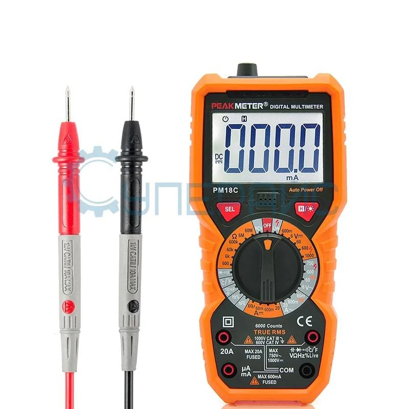 Цифровой мультиметр Peakmeter PM18 фото 3