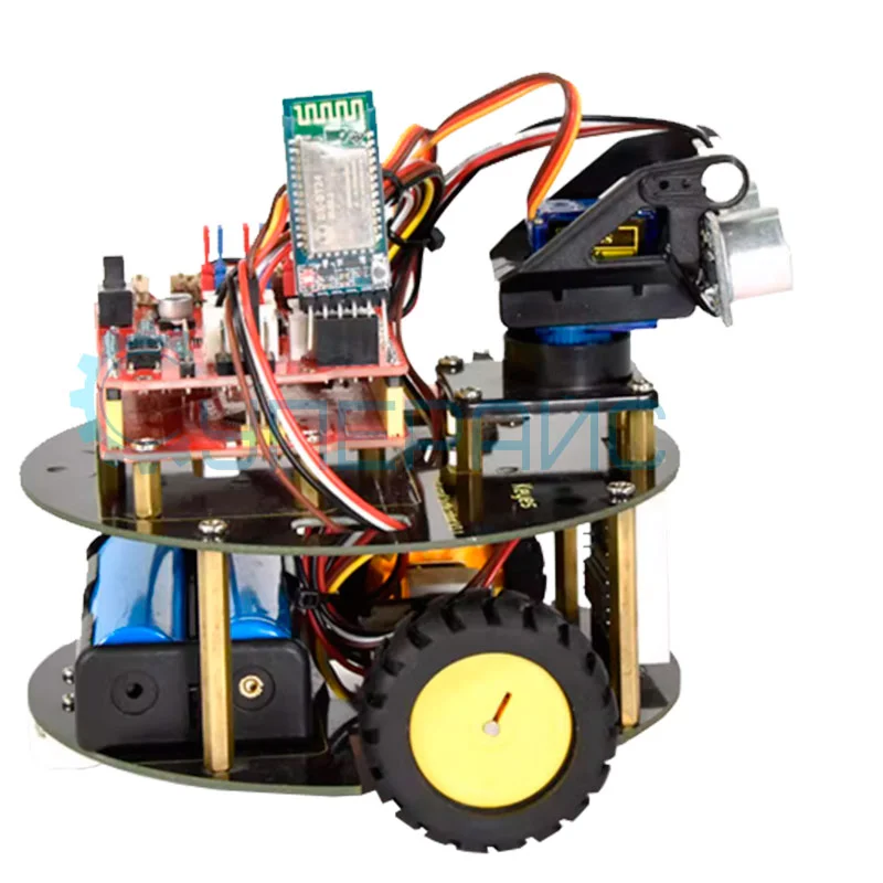 Программируемый колесный робот-конструктор на базе Arduino Keyes (Bluetooth) фото 3