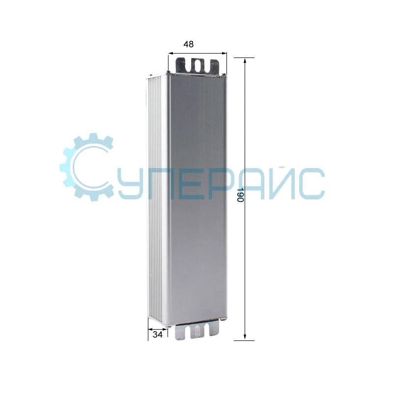 Влагозащищенный блок питания Smun SMV-60-24 (24 В, 2.5 А, 60 Вт) фото 1