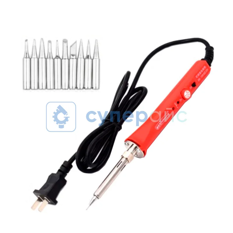 Паяльник с набором жал DeBaiLong 120 Вт фото 1