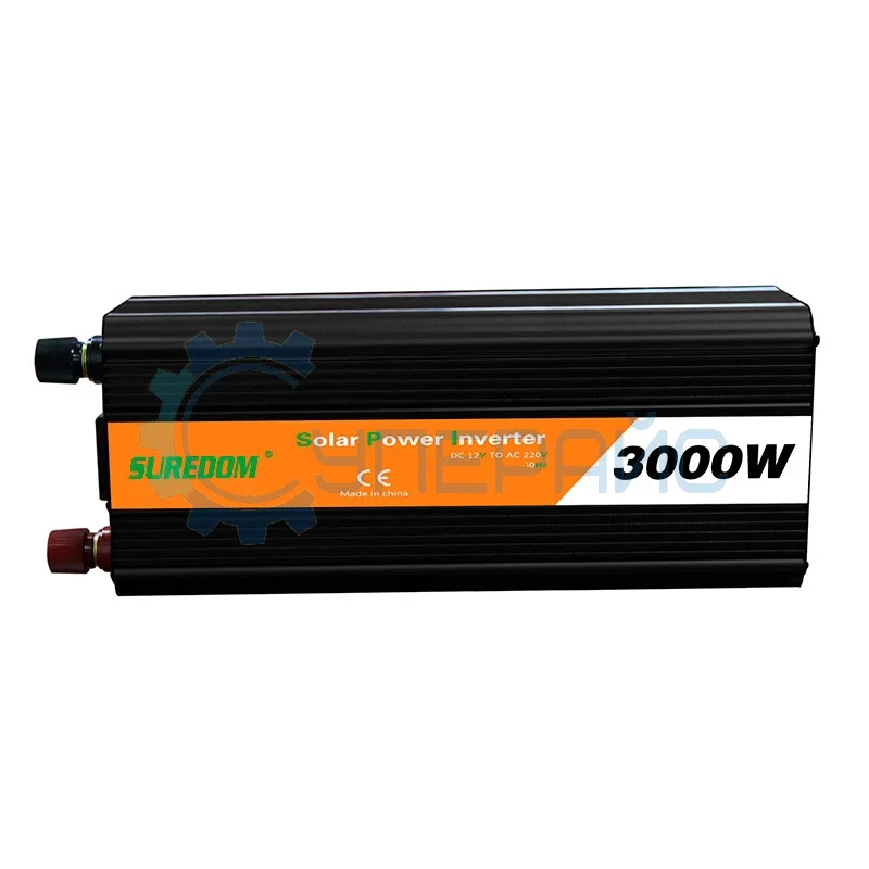 Инверторный преобразователь SUREDOM SFRD-3000W, 12В-220В, 3000 Вт фото 1