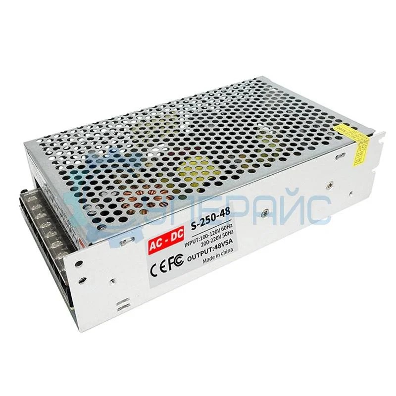 Блок питания S-250-48 (48В, 5А) фото 1